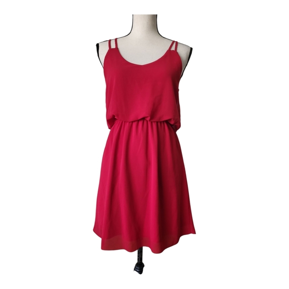 💕Tobi Square One Tank Dress Red Size S